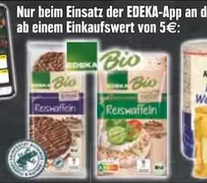 Edeka Südbayern: Reiswaffeln gratis ab 5 € Einkaufswert