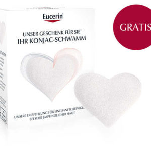 Gratis Konjac-Schwamm in ausgewählten Apotheken