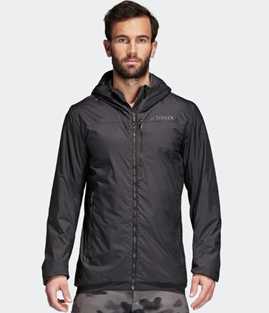 Adidas Terrex Light Insulated Carbon Herren Outdoor Jacke Adidas Terrex Light Insulated Carbon Herren Outdoor Jacke