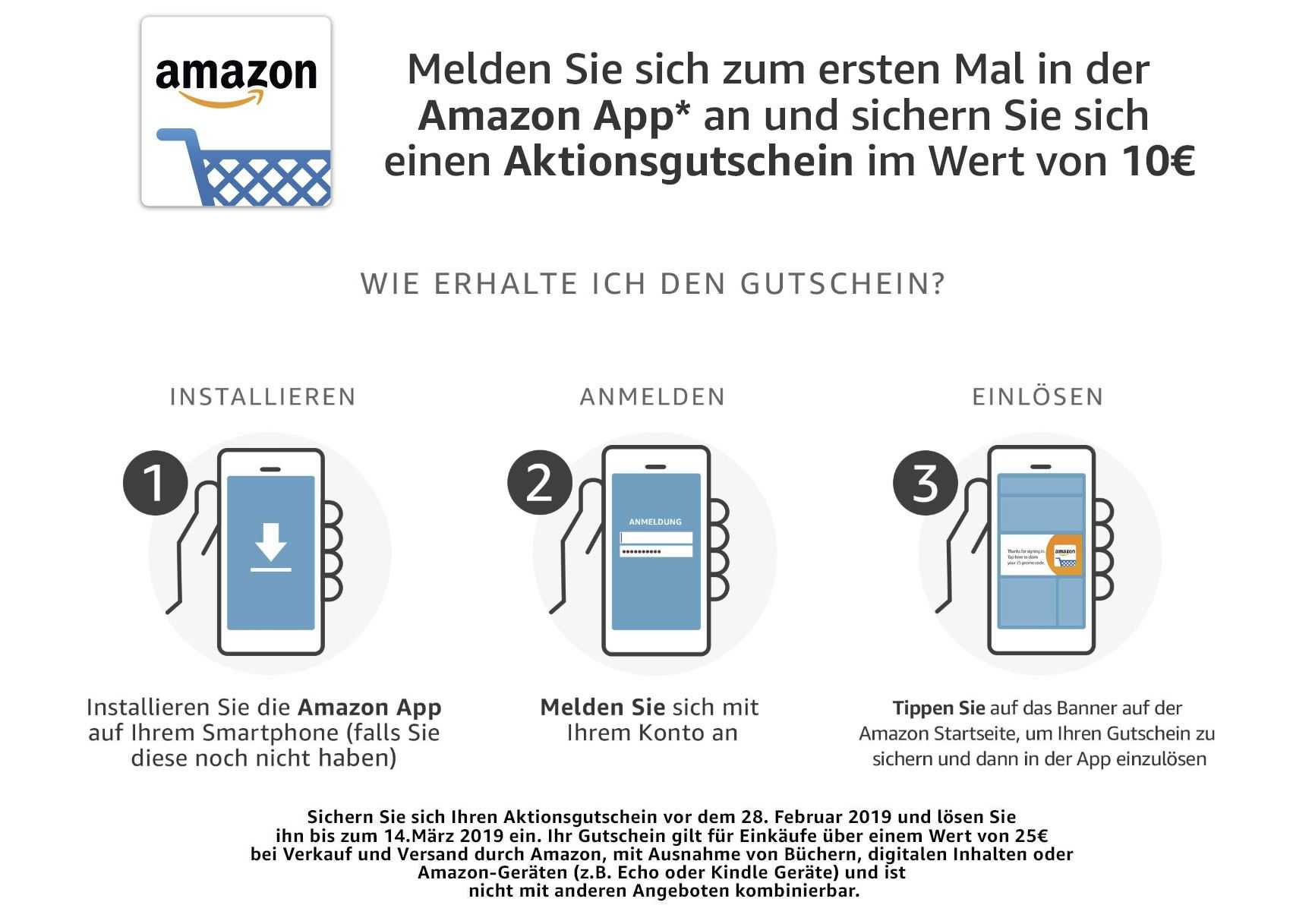 Amazon App Gutschein