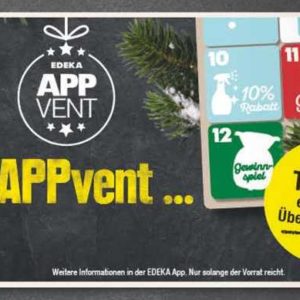 Edeka Nordbayern "APPVent" Adventskalender