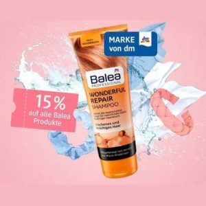 dm: 15% auf alle Balea-Produkte mit der Mein dm-App (bis 30.09.2021)