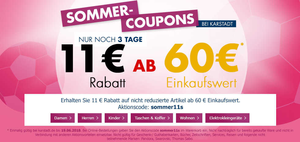 karstadt online coupon