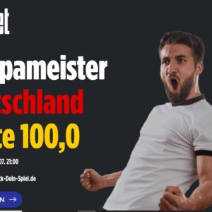 Bild BET auf Deutschlandsieg: 100 Quote