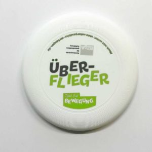 GRATIS Frisbee von der BZgA (Bundeszentrale für gesundheitliche Auflärung)