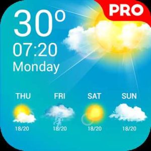 Gratis: Weather Live Pro (Wettervorhersage) Android-App (statt 4,29€)