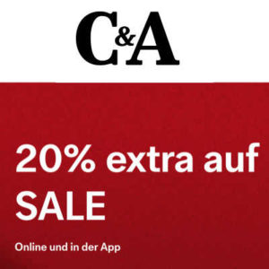 C&amp;A 20% extra auf den Sale