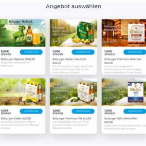 🍺 Bis zu 3€ Cashback auf Bitburger Bier