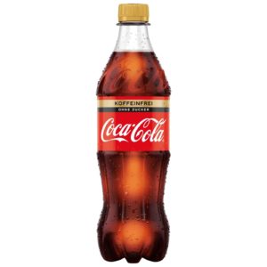 Couponplatz: 1x GRATIS Coca Cola Zero koffeinfrei (0,5l, 1,0l oder 1,5l PET Flasche, bis 27.11.21 / real / globus / combi)