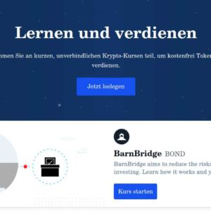 [Coinbase] 3$ BarnBridge (BOND) verdienen