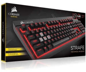 Corsair Gaming STRAFE Red LED, Cherry MX Brown 99,90€ inkl. Versand statt 157€