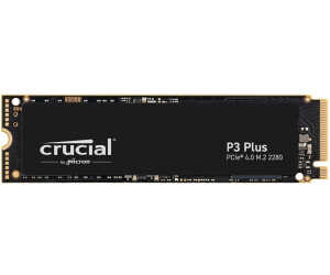 Crucial P3 Plus 4TB M.2 PCIe Gen4 NVMe Interne SSD - 4.800 MB/s Lesen, 4.100 MB/s Schreiben