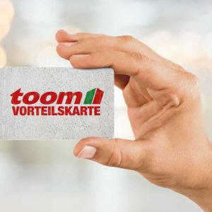 Toom: 15 % Willkommens-Rabatt auf JEDEN Artikel - einmalig einsetzbar