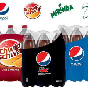Pepsi, Schwip Schwap, Mirinda, 7UpJetzt bei scondoo 1 Euro zurück (pro Sixpack), zusätzlich Coupies auch 1 Euro