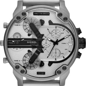 Diesel Mr Daddy 2.0 (DZ7421) Neu Ovp Silber