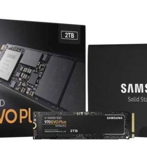 Samsung 970 EVO Plus 2 TB Interne M.2 PCIe NVMe SSD 2280 M.2 NVMe PCIe 3.0 x4 Retail