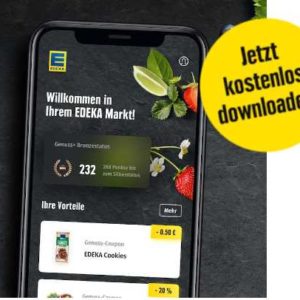 2€ Rabatt ab 10€ Einkauf in der Edeka App (Südbayern)