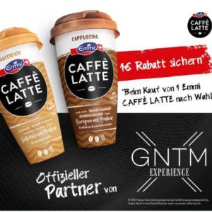 ☕️ 1€ Rabatt auf Emmi Caffe Latte via Couponplatz