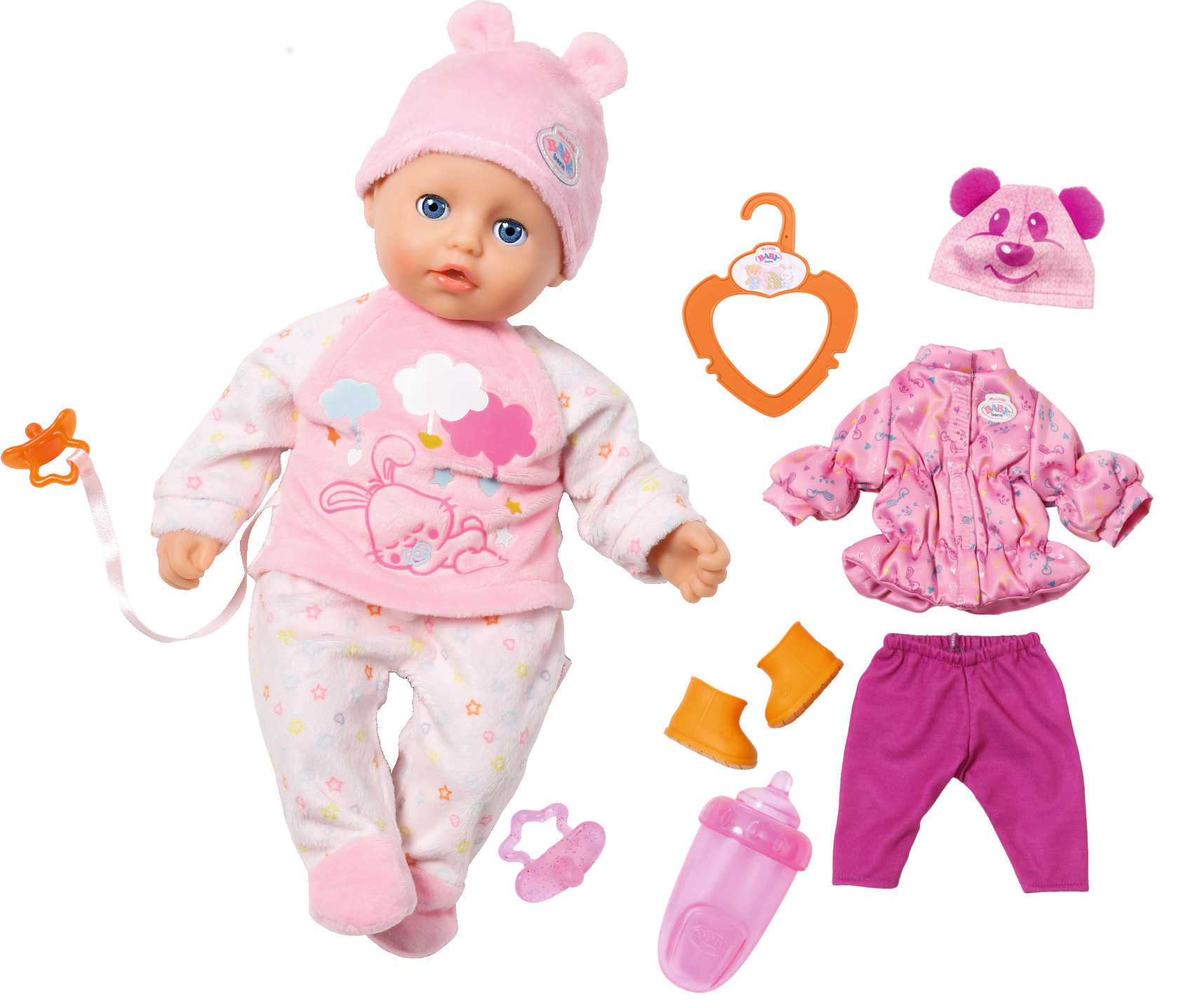 My Little Baby Born Super Soft Girl Winter Outfit Gratis Flasche Schnuller 34 95 Statt 44 97 Versandkostenfrei