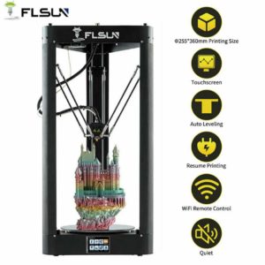 Flsun QQ-S Pro 3D Drucker Delta-Aufbau, Automatisches Bed Leveling, 260x360mm