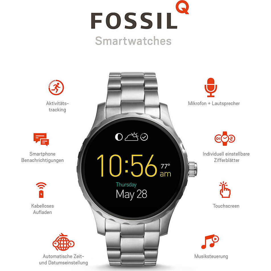 friday black fossil smartwatch
