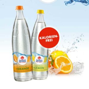 🍊🍋Gratis testen - Franken Brunnen Medium+ (bis zu 2 Flaschen)
