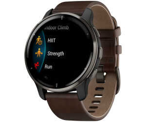 Garmin Venu 2 Plus Fitness Smartwatch mit Lederband für 399,99 € (statt 474,99 €)