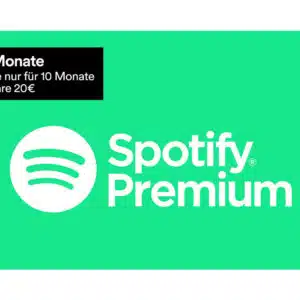 "Spotify Premium" 12 Monate zum Preis von 10 Monate für 99€ - 20€ Rabatt auf Spotify-Guthabenkarten bei Lidl oder Amazon