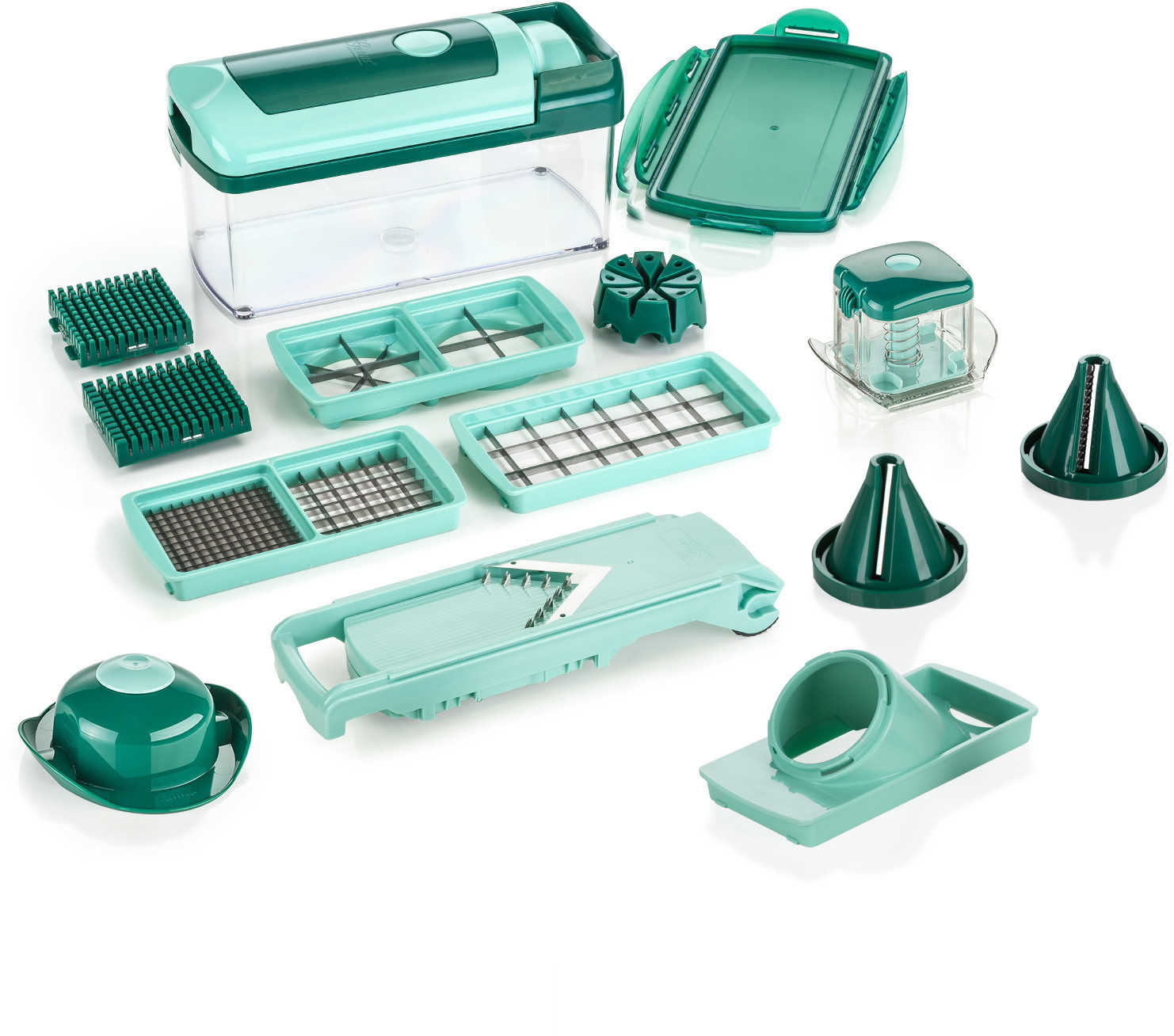 Genius Nicer Dicer Fusion Smart, 16-teilig für 33,94 ...