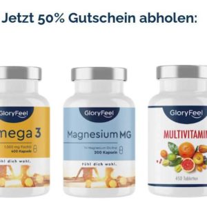[50% Gutschein] Gloryfeel Produkt bei Couponplatz