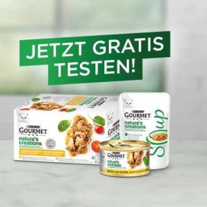 Gratis testen - GOURMET Nature’s Creations (bis zu 7€)