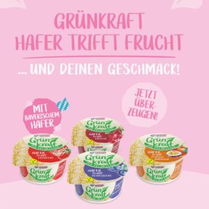 Gratis testen - GrünKraft Hafer bis zu 2 Sorten (bei Unzufriedenheit)