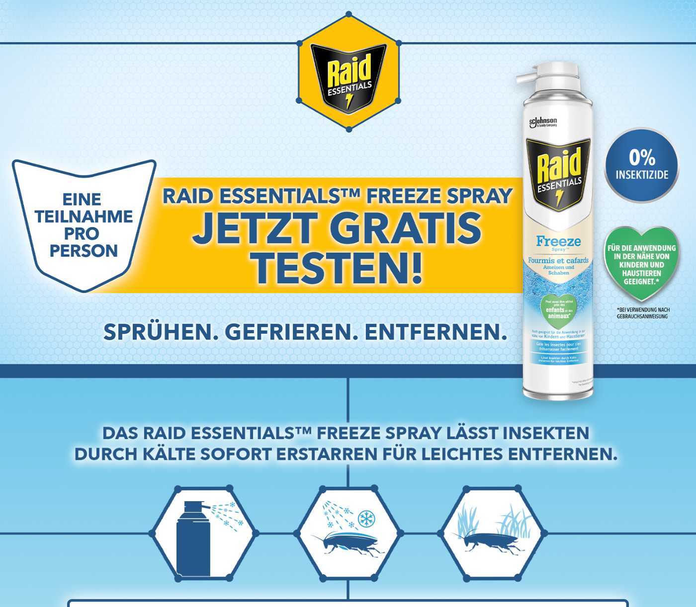 Raid RAID - Insektenspray Essentials Cold Freeze…