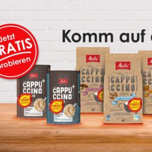 [EDEKA Region Nord] Gratis testen - Melitta Cappuccino und/oder Protein Cappuccino