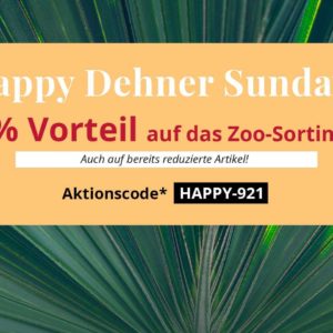 Dehner: 10% auf das Zoo-Sortiment *nur heute*