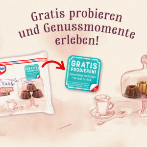 Gratis testen: 1 von 5 Dr. Oetker My Sweet Table testen