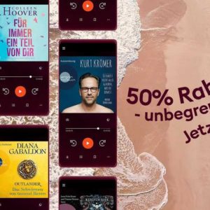 Storytel: 50% Rabatt auf Storytel Unlimited für 4 Monate ( 29,80€ statt 59,60€)