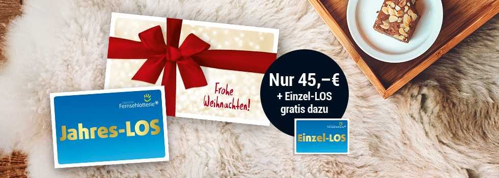 Gutes Tun Bei Tchibo Gibt Es Zum Jahreslos Der Fernsehlotterie Noch Ein Kostenloses Einzellos Im Wert Von 5 Gratis Bis Zum 07 01 19 Dazu