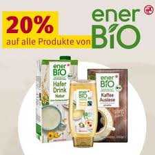Rossmann: 20% auf alle enerBio Produkte *mit 10% Coupon kombinierbar*