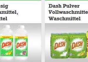 [Ab 01.10.2015] Gratis testen: Dash Flüssigwaschmittel oder Dash Pulver Vollwaschmittel