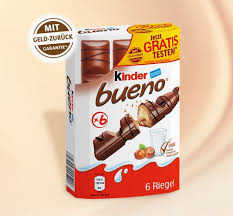 Gratis Testen - Kinder Bueno