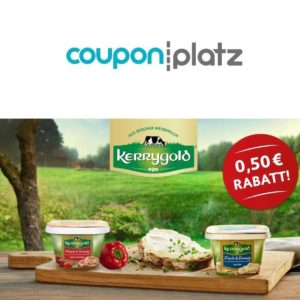 Kerrygold Frischkäse - 0,50€ Cashback von Couponplatz oder bei Scondoo (bis 31.03.2023)