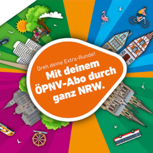 GRATIS den Nahverkehr in ganz NRW an Wochenenden, Feier- und Ferientagen im September und Oktober 2022 kostenlos nutzen mit Abo-Ticket des DSW21 in Dortmund -regional-