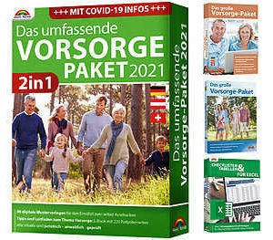 Pearl & Markt&#043;Technik: Das umfassende Vorsorge-Paket 2021 gratis (VSK €5,95)