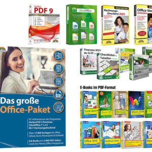 Pearl: Das große Office-Paket mit 17.000 Office-Vorlagen und 9 E-Books gratis (VSK €5,955)