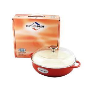 Küchenprofi Bauernpfanne mit Glasdeckel 28cm für 49,95€ (statt 69,95€)