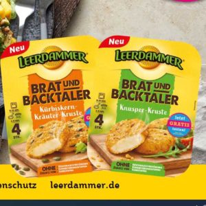 GRATIS Testen - Leerdammer Brat und Backtaler
