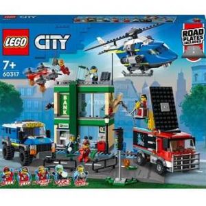 Lego 60317 City Banküberfall mit Verfolgungsjagd mit 915 Teilen für 57,90 € (statt 67,34 €).