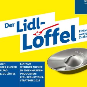 [Am 24.02.] GRATIS Zuckersparlöffel ab 25€ Einkaufswert bei LIDL