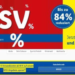 Bis zu 84% Rabatt beim Lidl-Online-Shop z.B: Sodastream Wassersprudler Cool für 29,99€